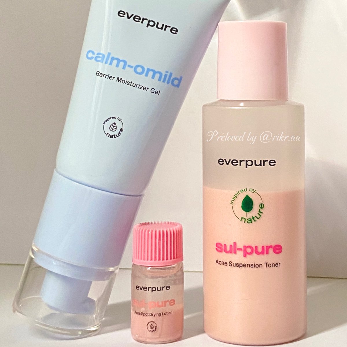 taeairy's tweet photo. 🛒 Prepare Marula Nail Serum | 70K
🛒 Everpure Sulpure Toner | 35K
🛒 Oh My Skin Collagen Drink | 25K (isi 5 pcs) https://t.co/qNmD45rX4P
