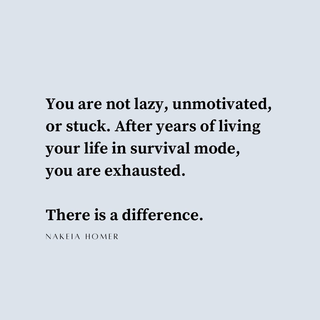 doclauravater's tweet photo. You’re tired, not defective. There’s a difference. https://t.co/vlssNcr4nB