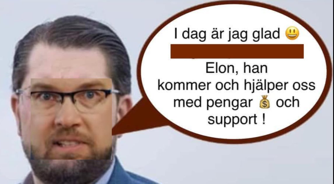 Nu har Fyren Musk visat värden viken hemsk person han är !
Vilken historiebok läste Elon M..?