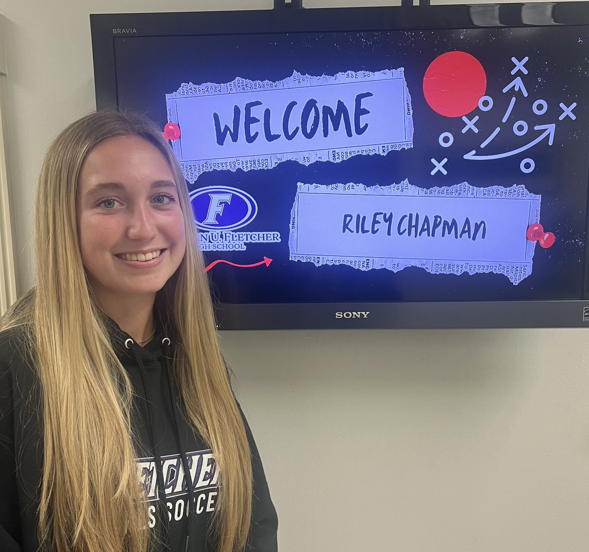 Tammie K Talley (@talleymama) on Twitter photo Congratulations to this week’s <a href="/DuvalSchools/">DCPS</a> Scholar-Athlete from <a href="/Fletcher_Sports/">Fletcher Athletics</a>
She plays soccer 🥅 has a 3.87 GPA 📚 participates in many academic 🎓clubs, and has over 100 community service 🤝 hours. Tune in at 4:20 today to hear her live interview <a href="/1010XL/">1010 XL / 92.5 FM</a> Congratulations to this week’s <a href="/DuvalSchools/">DCPS</a> Scholar-Athlete from <a href="/Fletcher_Sports/">Fletcher Athletics</a>
She plays soccer 🥅 has a 3.87 GPA 📚 participates in many academic 🎓clubs, and has over 100 community service 🤝 hours. Tune in at 4:20 today to hear her live interview <a href="/1010XL/">1010 XL / 92.5 FM</a>