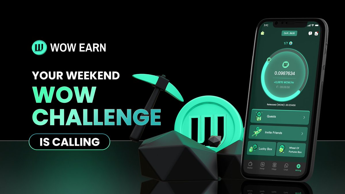 VictorAkpann's tweet photo. 🔥 $WOW Mining Challenge is still underway! Keep mining and share your progress with us! ⛏️ Let’s see who shines the brightest ✨

Check out the latest updates here: https://t.co/jrsl0Chzfc…

#WOWchallenge #WOWEARN #Web3Growth https://t.co/NgI7VWTdHR