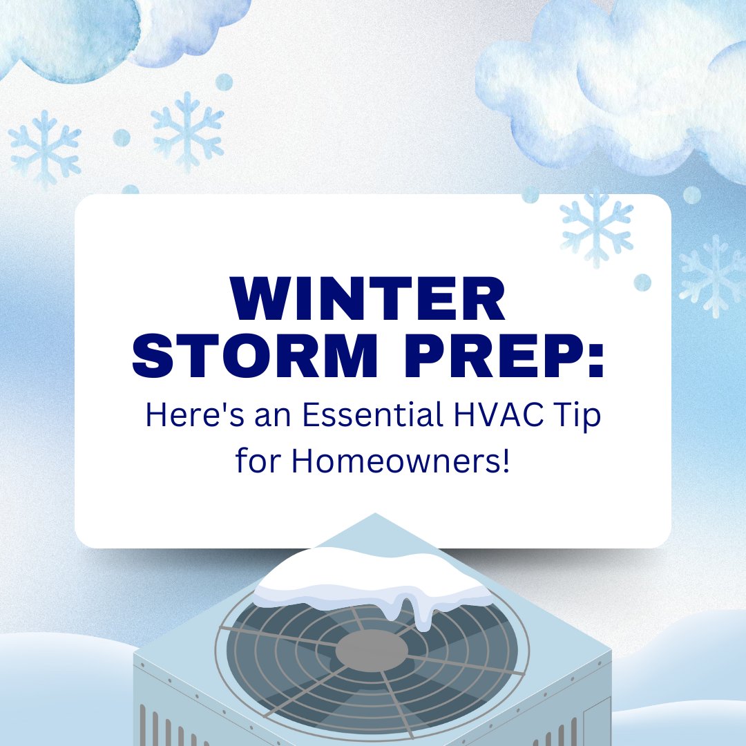 Hansensupertech's tweet photo. ❄️ Winter Storm HVAC Tip: Clear Your Heat Pump! Carefully remove snow from the top and sides of your outdoor unit. Pro Tip: Use soft brush or gloved hands - no warm water or banging! 🏠 #HVACTips #WinterStorm https://t.co/Qsi3cuaCDk