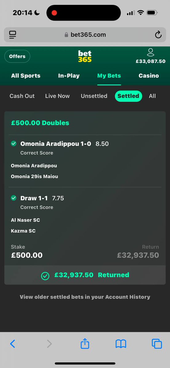 🤯 KA KA KA BOOM BOOM BOOM 🤯

TWO CORRECT SCORES WON AS PLAN ✔️

WORK WITH THE TIPSTER AND MAKE ALOT OF PROFIT 🤑

WORK WITH THE BEST GIVE US THE RESPECT WE DESERVE 🫡

🤙@kendrid_fixed✅️⭐️✅💯I