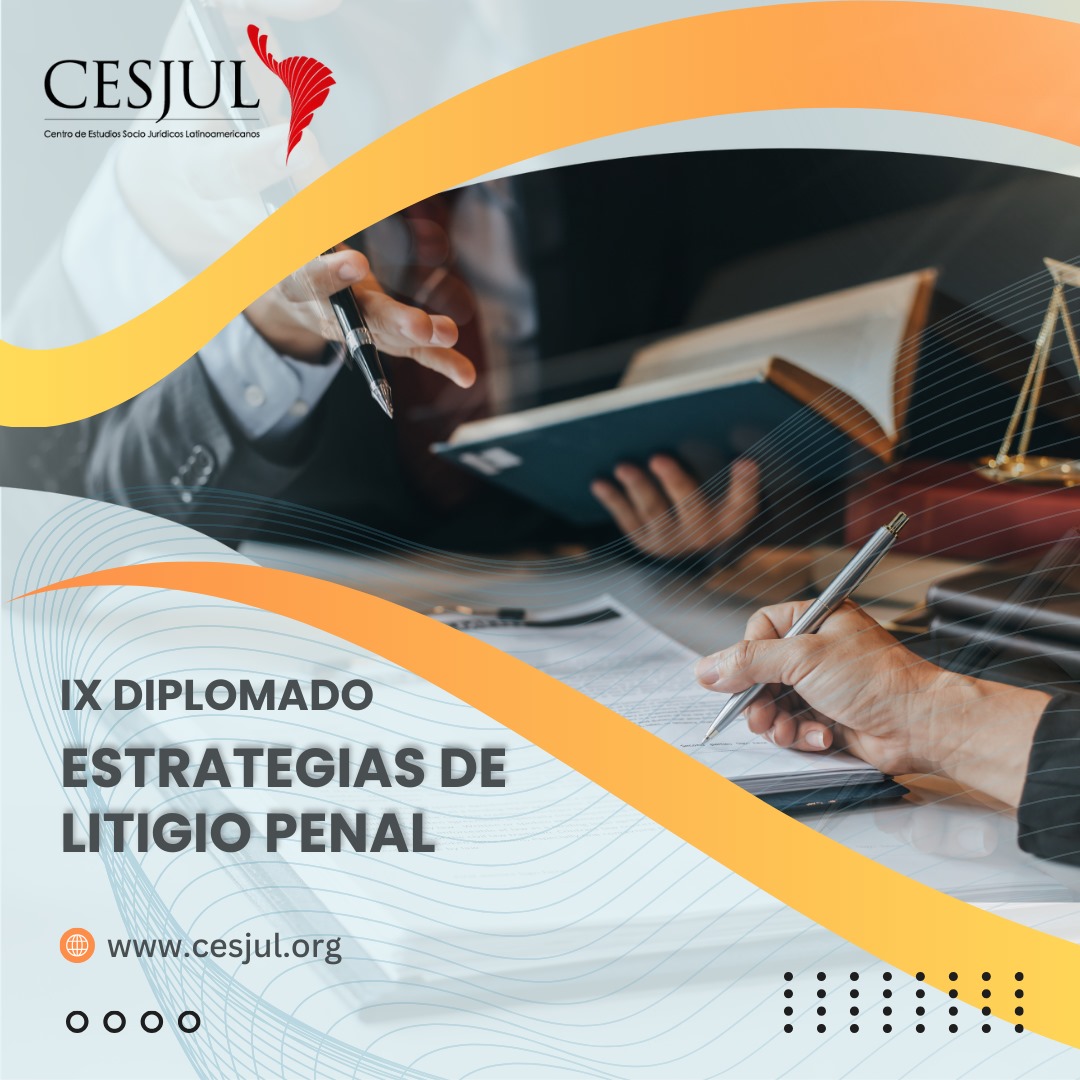 CESJUL_'s tweet photo. 🎓 IX Diplomado en Estrategias de Litigio Penal
✅ Aprende técnicas clave para juicios orales.
🎓 Formación práctica con expertos en sistemas acusatorios
💻 100% virtual | 🗓��� Inicio: 25/feb
💰 Promoción: $150 USD

🔗 Inscríbete en: https://t.co/5JHBuD2Cgi https://t.co/o16hT1sPxT