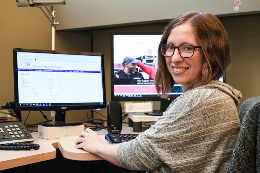 Caregivers often find themselves not knowing what resources are available or what steps to take in planning for the future.
Aging Resource Specialists like Colleen are here to help you find the resources you need! 
Contact 336-724-2040 or helpline@seniorservicesinc.org, today!