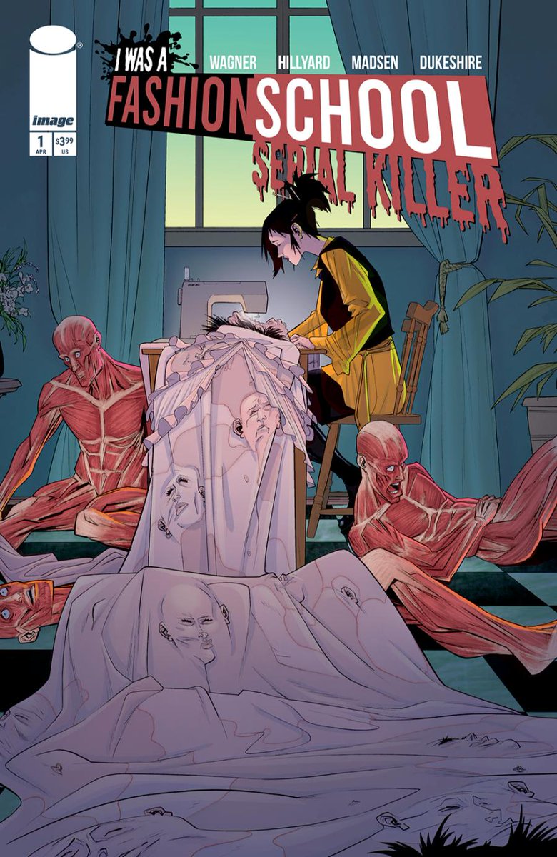PLASTIC CREATORS RETEAM FOR CAMPY NEW HORROR MINISERIES I WAS A FASHION SCHOOL SERIAL KILLER THIS APRIL - @imagecomics <a href="/Doug_Wagner/">Doug_Wagner</a> <a href="/DBH184/">Daniel Hillyard</a> tinyurl.com/35ks7p3u