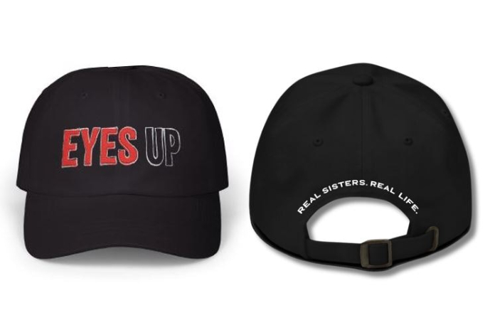 RedBlackReal's tweet image. Where Focus Meets Fun – Eyes Up Baseball Cap!

“Eyes Up” is a mindset. Focus on what lies ahead, not what’s behind you. Stylish, comfy &amp;amp; a cheeky message about respect (where the eyes should look)! 

HURRY – Kickstarter campaign ends JANUARY 31!

kickstarter.com/projects/80727…