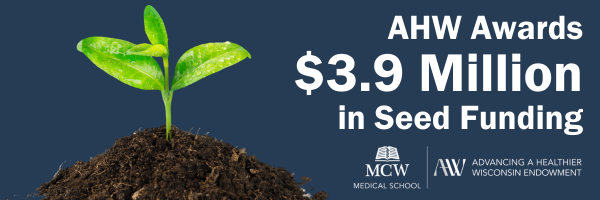 Advancing a Healthier Wisconsin Endowment (@ahwendowment) on Twitter photo Congratulations to the 66 projects that are receiving '25 Seed #Funding 🌱 from AHW, taking effect this month!
The selected projects include research led by <a href="/MedicalCollege/">Medical College of Wisconsin</a> faculty and MCW post-doctoral researchers, and community-based initiatives; all focused on improving Congratulations to the 66 projects that are receiving '25 Seed #Funding 🌱 from AHW, taking effect this month!
The selected projects include research led by <a href="/MedicalCollege/">Medical College of Wisconsin</a> faculty and MCW post-doctoral researchers, and community-based initiatives; all focused on improving