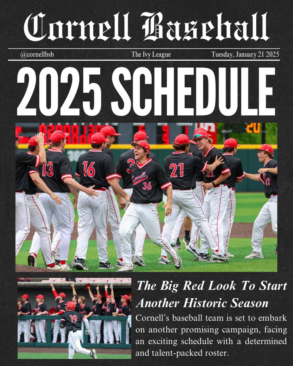 Cornell Baseball tweet media