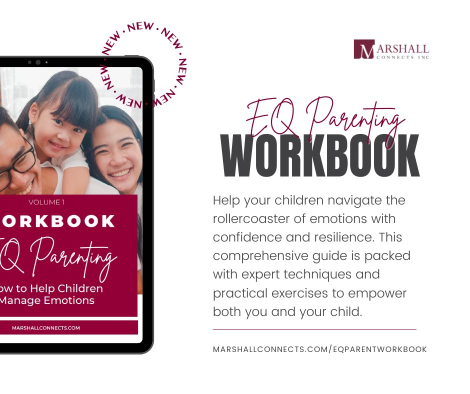 Unlock the power of emotional intelligence in parenting! Our EQ Parenting Workbook will guide you through nurturing your child's emotional growth. Get yours today and create a stronger parent-child bond. Get your copy here: ow.ly/8V1z30sH6Pl