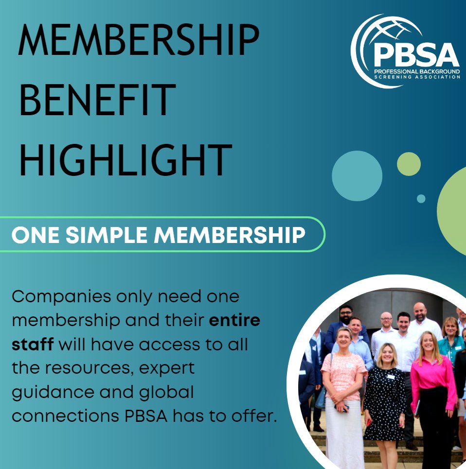 PBSA Benefit Alert - Companies only need 1 membership for their entire team. Learn more about benefits here - thepbsa.org/membership/ben…