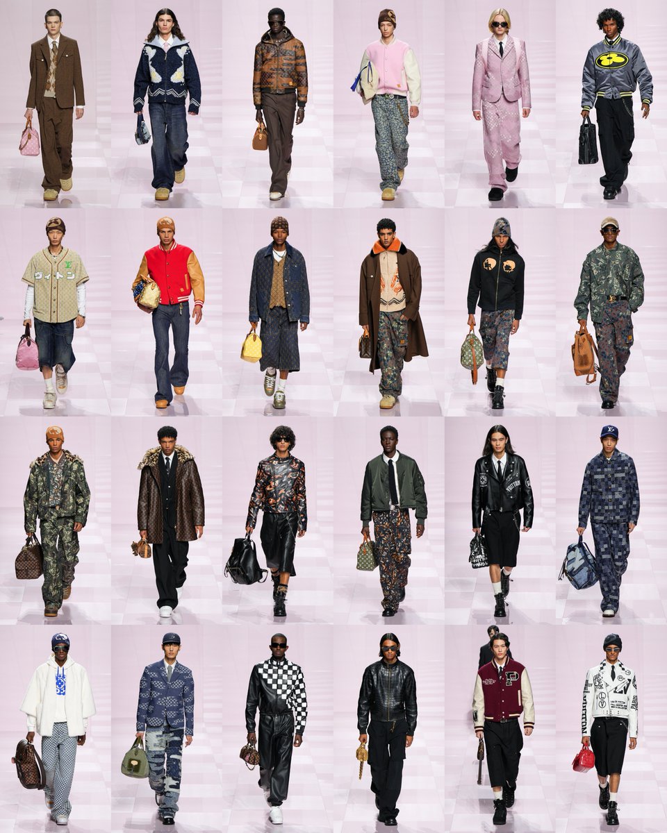 ModernNotoriety's tweet photo. Louis Vuitton FW25 by Pharrell x NIGO ✨ https://t.co/yOi5dUb1iE