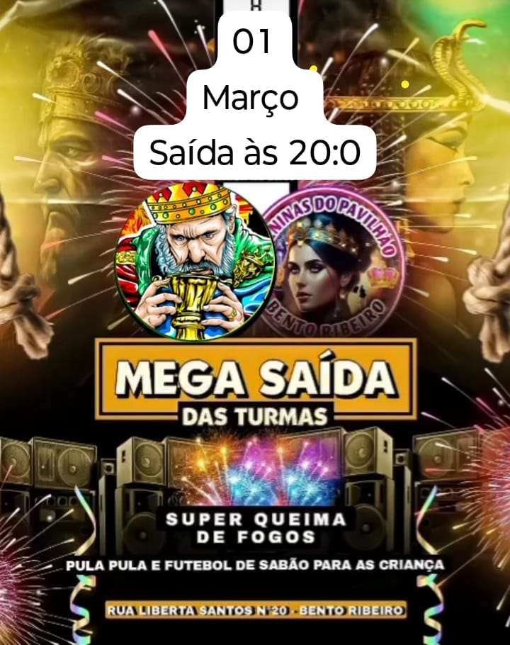 Equipe pé no chão...