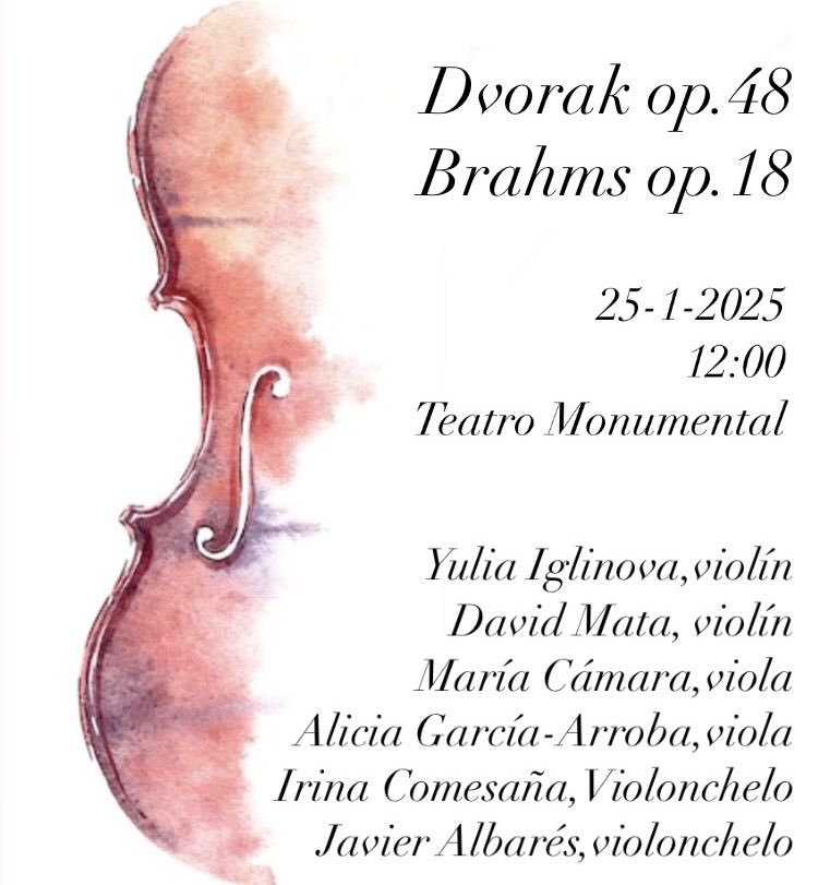 Este próximo sábado, inauguramos el ciclo de cámara de la Orquesta y Coro de RTVE <a href="/OCRTVE/">Orquesta y Coro RTVE</a>. Gracias a <a href="/radioclasica/">Radio Clásica</a> podrá escucharse en riguroso directo a las 12:00. 25-1-25