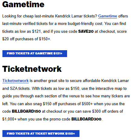 ray_nabbijohn's tweet image. Kendrick Lamar and SZA Tour tickets are not sold out in ANY CITY to date.... AND now they are discounting tickets to try to sell out....

🤡☠️😱🤯🤯🤯Drake stimulus package starting to wear off... PEEKABOO... need another clout chasing beef to get your sales Mr. Lamar?