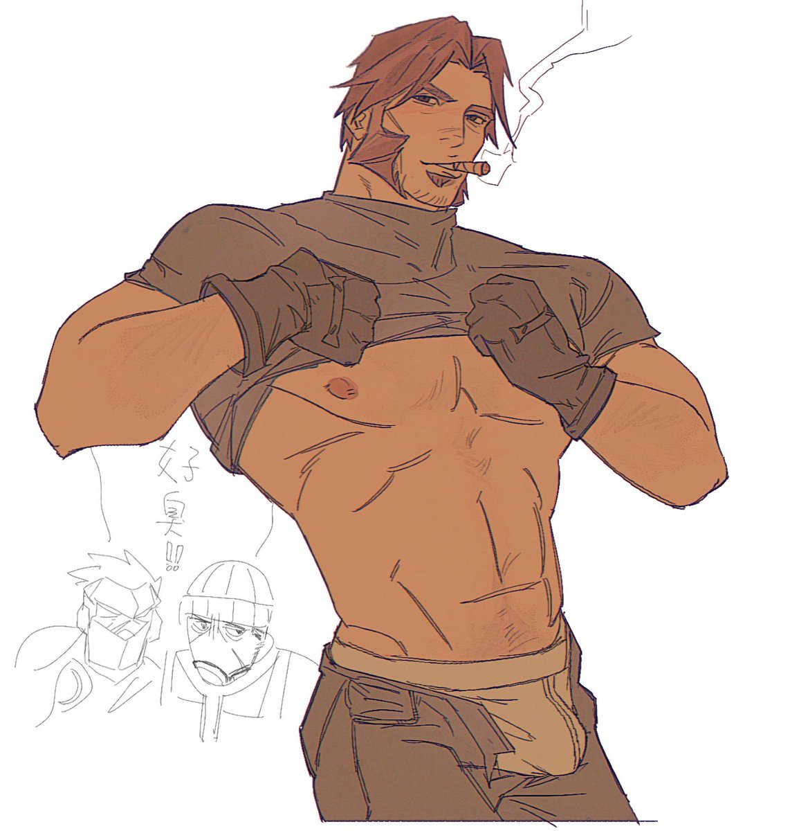kantocryz's tweet photo. #ColeCassidy #bara https://t.co/hizchKuwHq