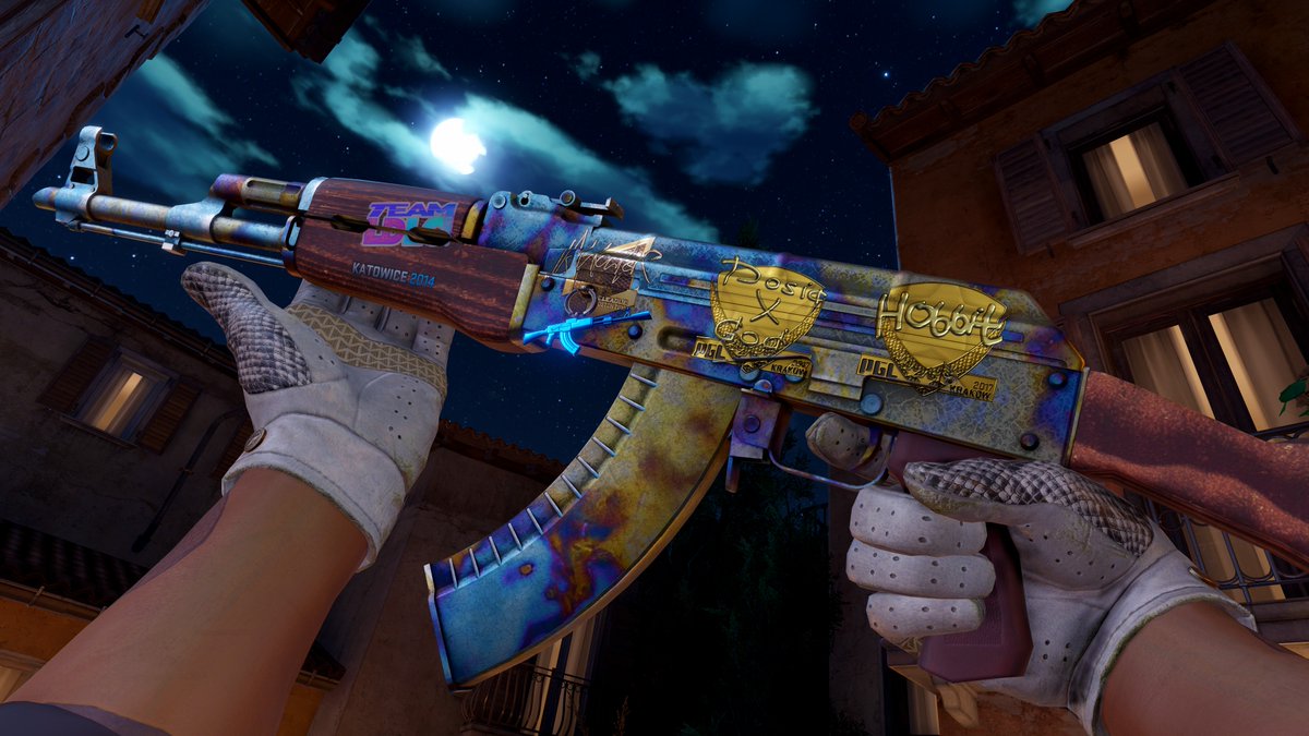 SimbleTheSlav's tweet photo. Picked Up My Fav AK in the game, 3rd time owning is the charm! Shout out @rosedtofu for the screenshots! https://t.co/NSS7VQBfpp