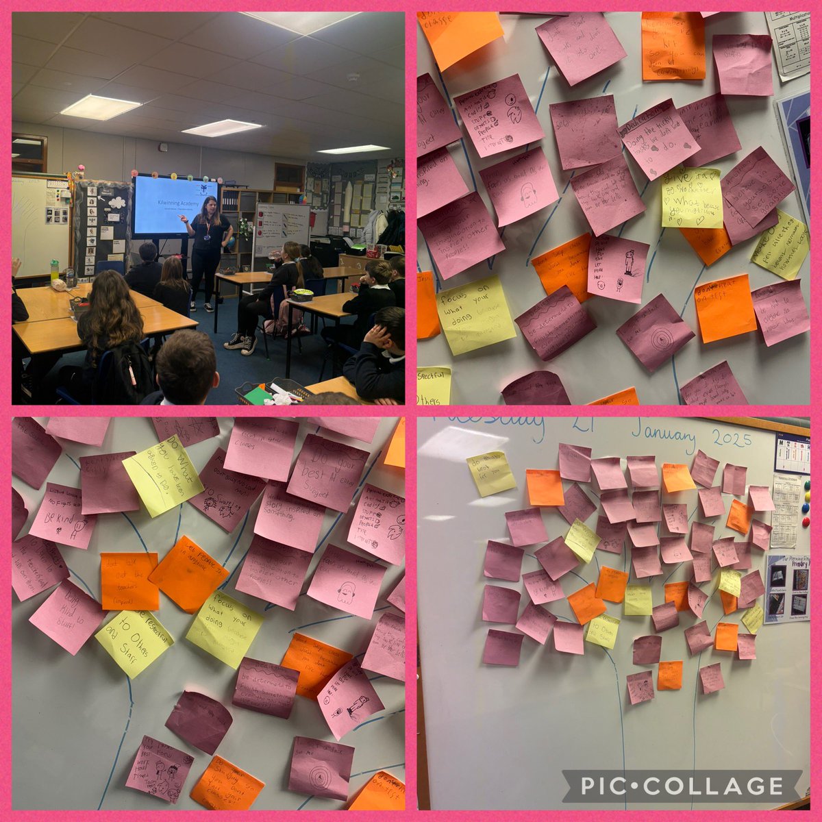 BlacklandsPS's tweet image. Evie from @Kilwinning_Acad visited our Primary 7s today for some transition work all about the school values 😁 #transitionevents #schoolvalues
