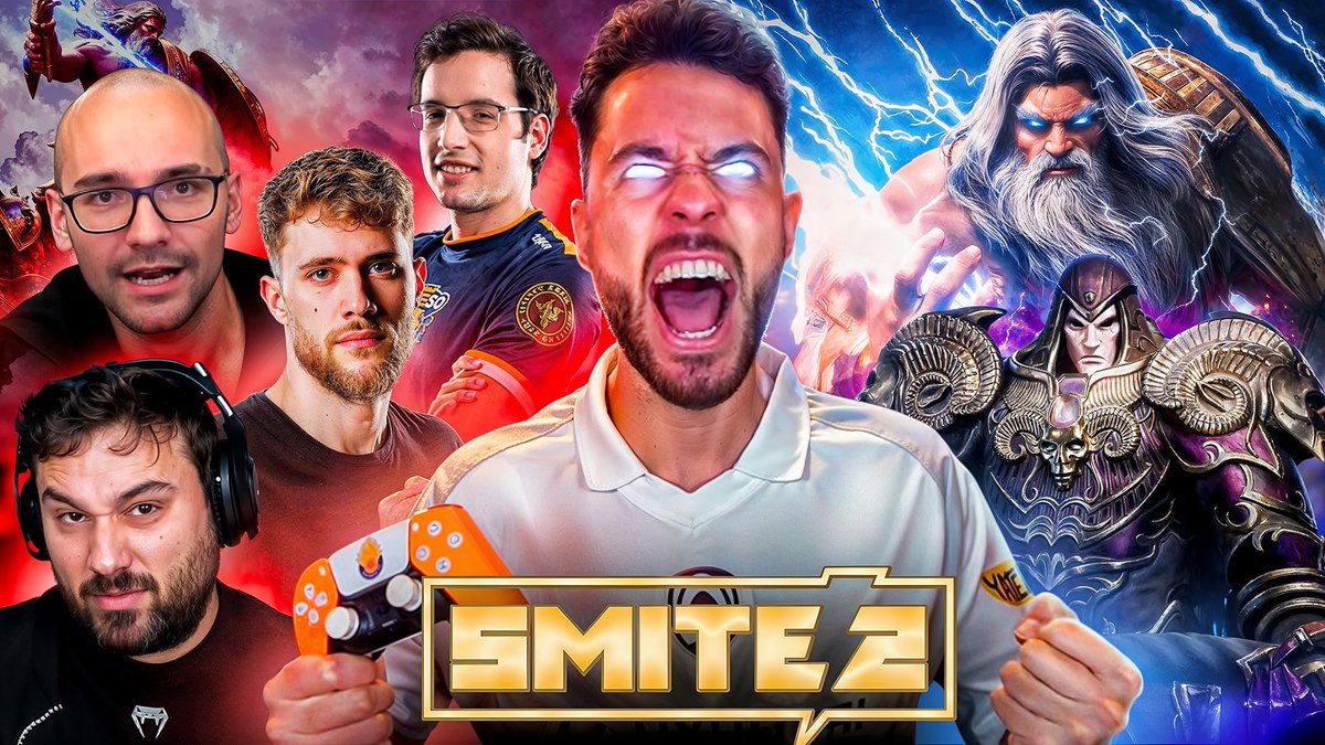 TheGrefg's tweet photo. “MI PRIMERA VEZ en SMITE 2”.

Le he dado mucho cariño a este vídeo porque la verdad que el juego me encantó y seguro que en mi canal, la mayoría lo ve por primera vez.

(Xokas puto CALVO) 🔥 https://t.co/6Io5U8WfYD https://t.co/YV3oxvik6z