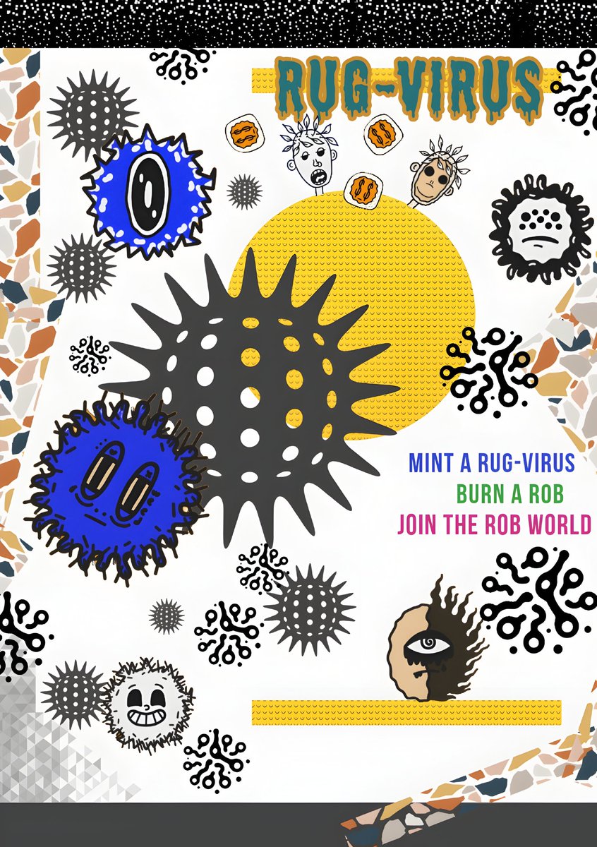 JoseMen64865432's tweet image. Being  creative is a human quality. 
Sometimes we meet people who seem to be infected with creativity so much, that they just cannot stop bringing their imagination to reality. @drop_cowboy &amp;amp; @This_isRob makes imagination infinite in a world of Robs. Mint a #rugvirus,join the fun