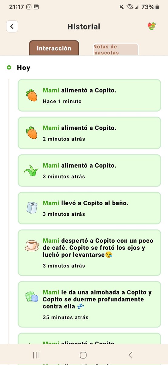 _pa_b_lo_4's tweet image. Sí, mucho amor y tal, pero que tu novia cuide de vuestra mascota virtual como si fuera su propio hijo, no tiene precio🤍
#widgetable