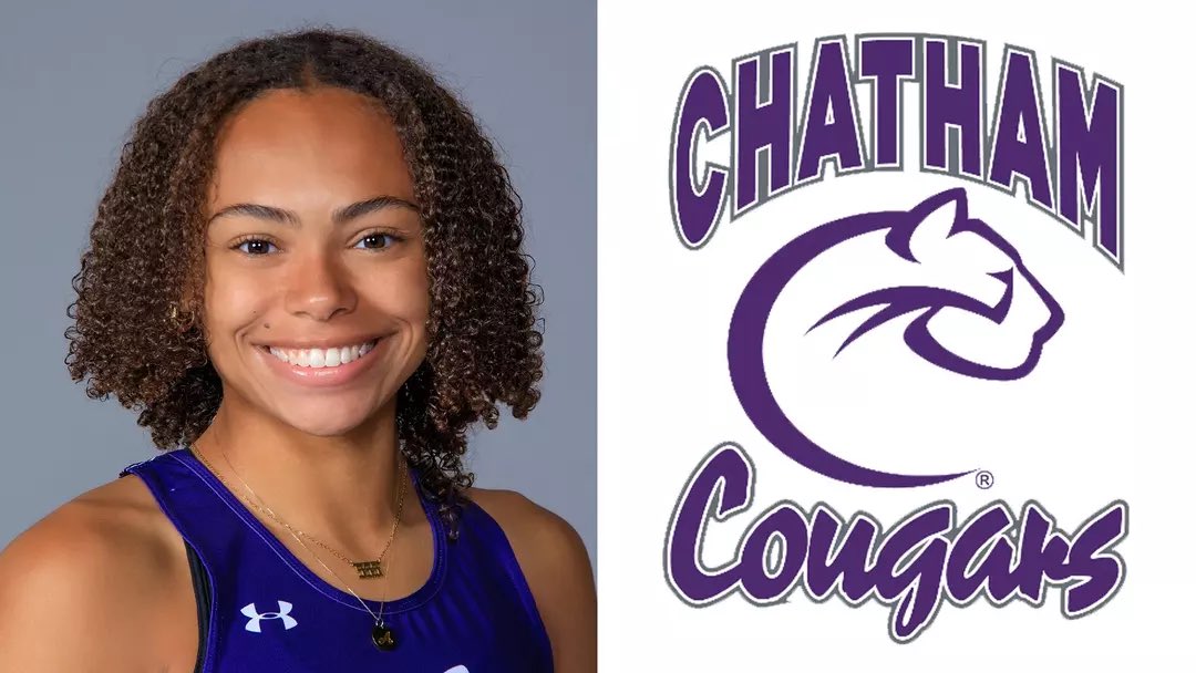 ChathamCougar's tweet photo. Congratulations Aurielle Brunner on winning PAC Field Athlete of the Week  for the second time this season
#RollCougs 

https://t.co/Q2X0czuEOA https://t.co/sQ9M5WD2qJ