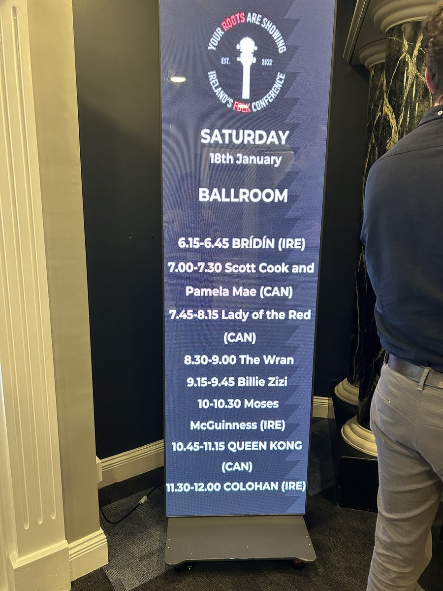 niamhnicharra's tweet photo. Standouts for me were @AineTyrrell , @cannon_music, Moses McGuinness, and The Wran and that’s taking into account I couldn’t be in 3 places at once. Finally it was an absolute privilege to listen to and be inspired by keynote speaker and performer @RhiannonGiddens 3/4 https://t.co/XAUEgJSfKB