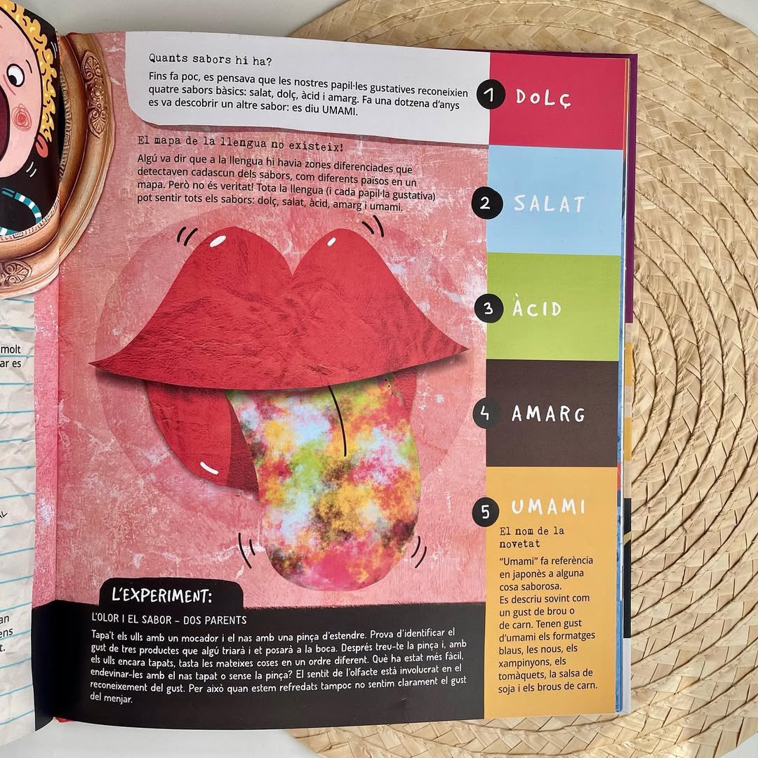 ¡Descubre los cinco sentidos!
Aprende cómo funciona tu cuerpo con datos curiosos y experimentos divertidos. 🎉📖 Los cinco sentidos: un libro para jugar y aprender. 🌟
latadesal.com/project/los-ci… 

#aprenderjugando #librosparaniños #latadesal