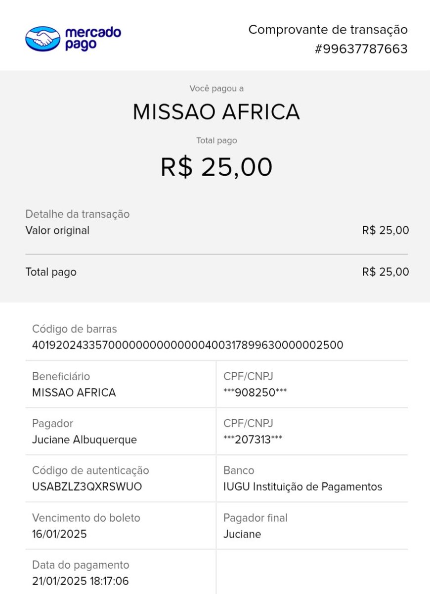 RafaellersSOS's tweet photo. Oi galera, boa noite. Passando pra deixar o comprovante do Apadrinhamento do mês de Janeiro. ✌🏼❤️ https://t.co/gso9m1Ssr9