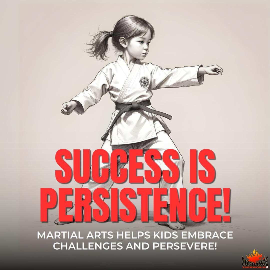 Success Is Not Just About Talent—It's About Persistence! 💥

Martial arts teaches kids the value of perseverance. They’ll face challenges, make mistakes, and learn to keep going. This mindset extends beyond the mat and will help them navigate school, friendships, and future en...