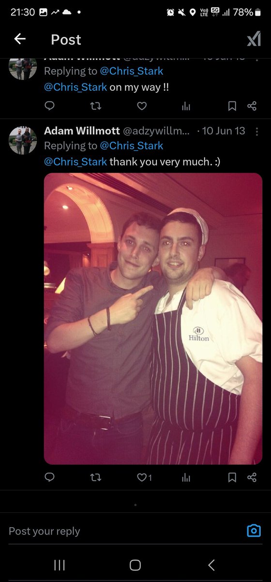 adzywillmott's tweet photo. @Chris_Stark sat near you at the football can we get a then vs now? https://t.co/UzMhfSnCmG