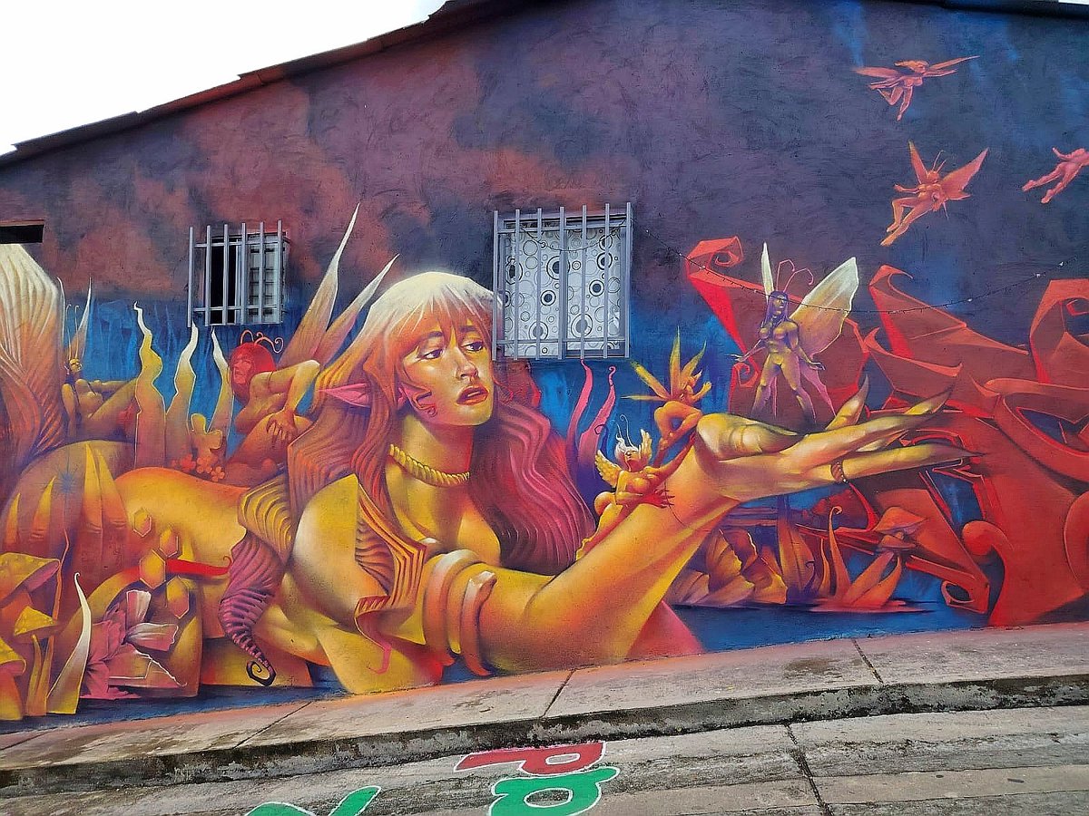 knodelix's tweet photo. Una parte del mural "CUENTOS DE HADAS" durante el Policromia Tour eje cafetero en Colombia. Puedes encontrar la obra completa en el siguiente enlace 👇
https://t.co/J6xVDMCxR3 https://t.co/zZdBuOaJWj