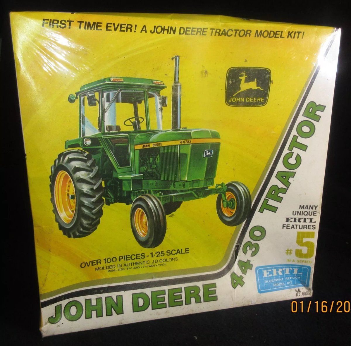 rusticrelics04's tweet photo. Vintage 1/25 ERTL JOHN DEERE 4430 TRACTOR MODEL #8005 OVER 100 PIECES NOS 1973 https://t.co/M95SxairDY #eBay via @eBay #Johndeere #toymodels #Model #Vintagetoys #tractor #tractors #toys #Hobbies #farmer #Agri #Collector #Agriculture #Collectible #homestead #farming #Rare https://t.co/B2FlhvxjSr