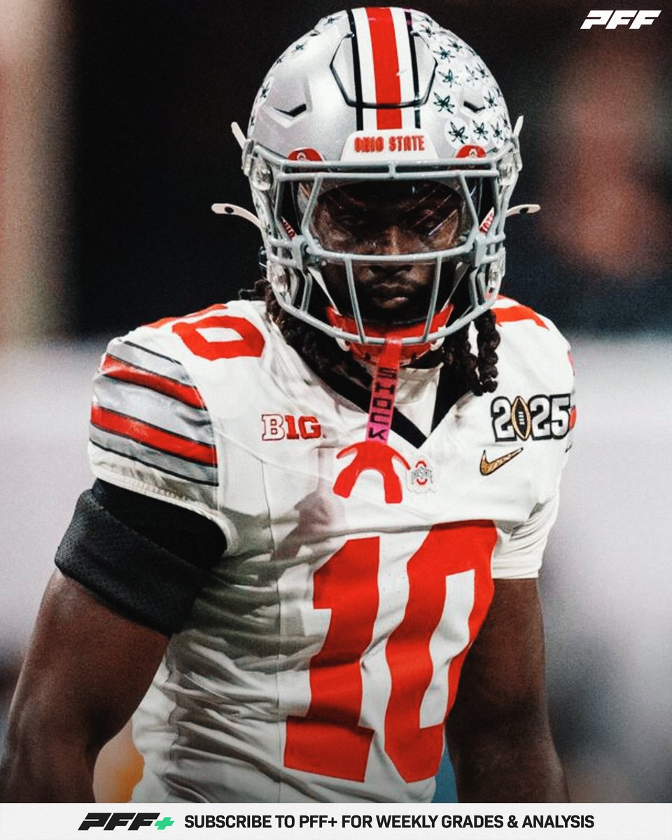 PFF College (@pff_college) on Twitter photo Ohio State CB Denzel Burke in the National Championship:
🔴 35 Coverage Snaps
🔴 19 Yards Allowed (6 Targets)
🔴 56.9 Passer Rating Allowed
<a href="/OhioStateFB/">Ohio State Football</a> Ohio State CB Denzel Burke in the National Championship:
🔴 35 Coverage Snaps
🔴 19 Yards Allowed (6 Targets)
🔴 56.9 Passer Rating Allowed
<a href="/OhioStateFB/">Ohio State Football</a>