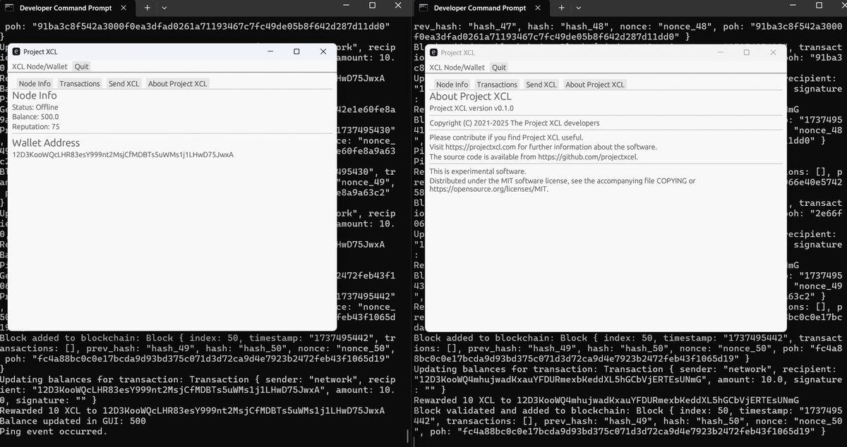 ProjectXCL's tweet image. I know I have been radio silent for a while. That is what happens when life comes at you at full force. In the mean time, I have also been working on #XCL . Instead of using GO, we have changed to Rust. Rust provides a more robust dynamic backbone to build something new.…