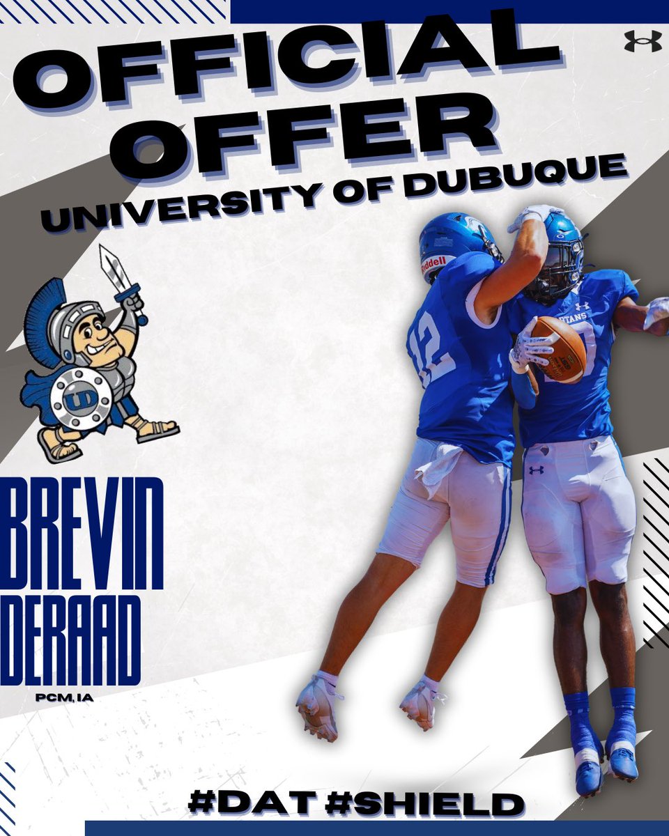 Brevin DeRaad (@slimbdareapa) on Twitter photo Thankful to receive an offer from Dubuque after a great visit! <a href="/CoachShep3/">Mitch Shepherd</a> <a href="/coachmaiuri/">Ryan Maiuri</a> Thankful to receive an offer from Dubuque after a great visit! <a href="/CoachShep3/">Mitch Shepherd</a> <a href="/coachmaiuri/">Ryan Maiuri</a>