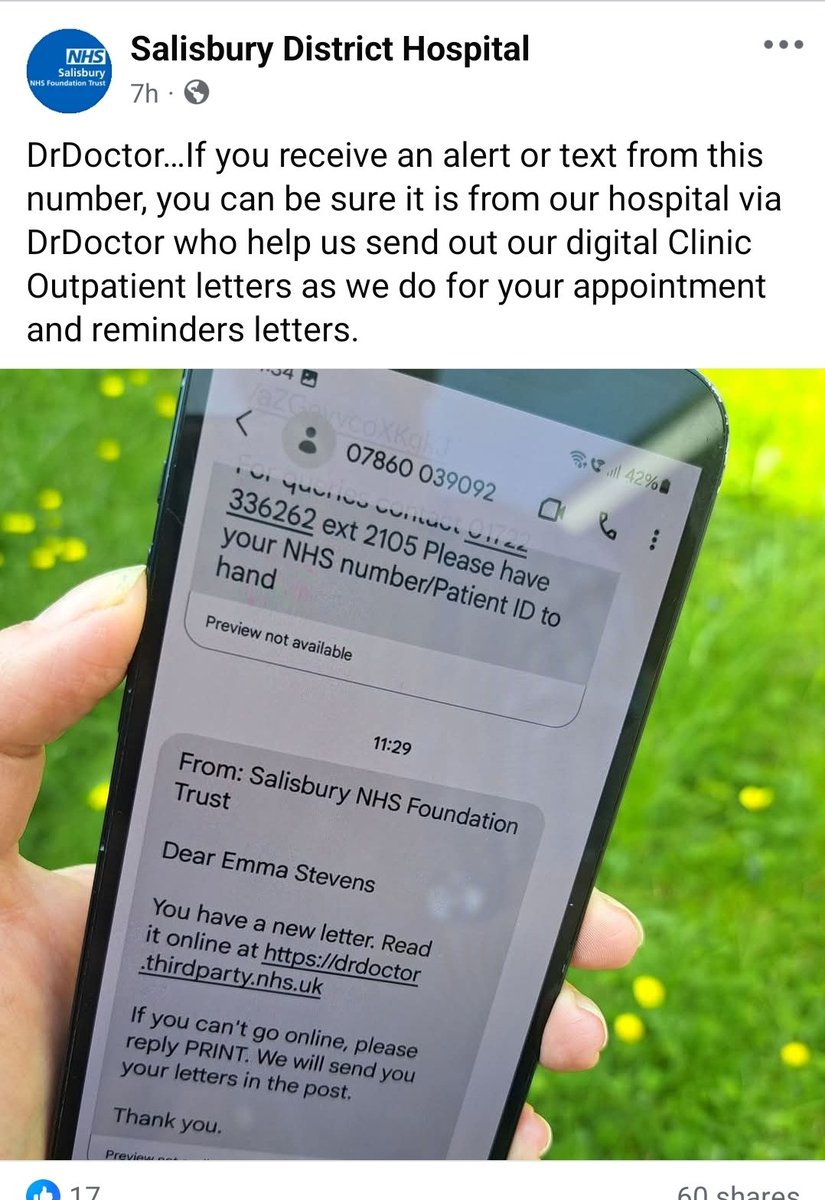 Important information from <a href="/SalisburyNHS/">Salisbury Hospital</a> about how you will receive your appointment letters. salisbury.nhs.uk/patients-visit…. @AgeUKWiltshire <a href="/AlzheimersSupp/">Alzheimer's Support</a> <a href="/AWPNHS/">AWP Mental Health</a> <a href="/CommFirstWilts/">Community First - Wiltshire & Swindon</a> <a href="/OdstockRadio/">Radio Odstock www.radioodstock.org.uk</a> @SWMencap <a href="/wiltscouncil/">Wiltshire Council #WiltshireTogether</a> <a href="/WiltshireCAB/">Citizens Advice Wiltshire</a> <a href="/PALSatSDH/">PALS@SalisburyNHSTrust</a> <a href="/HarnhamNetwork/">Harnham Community Network</a>