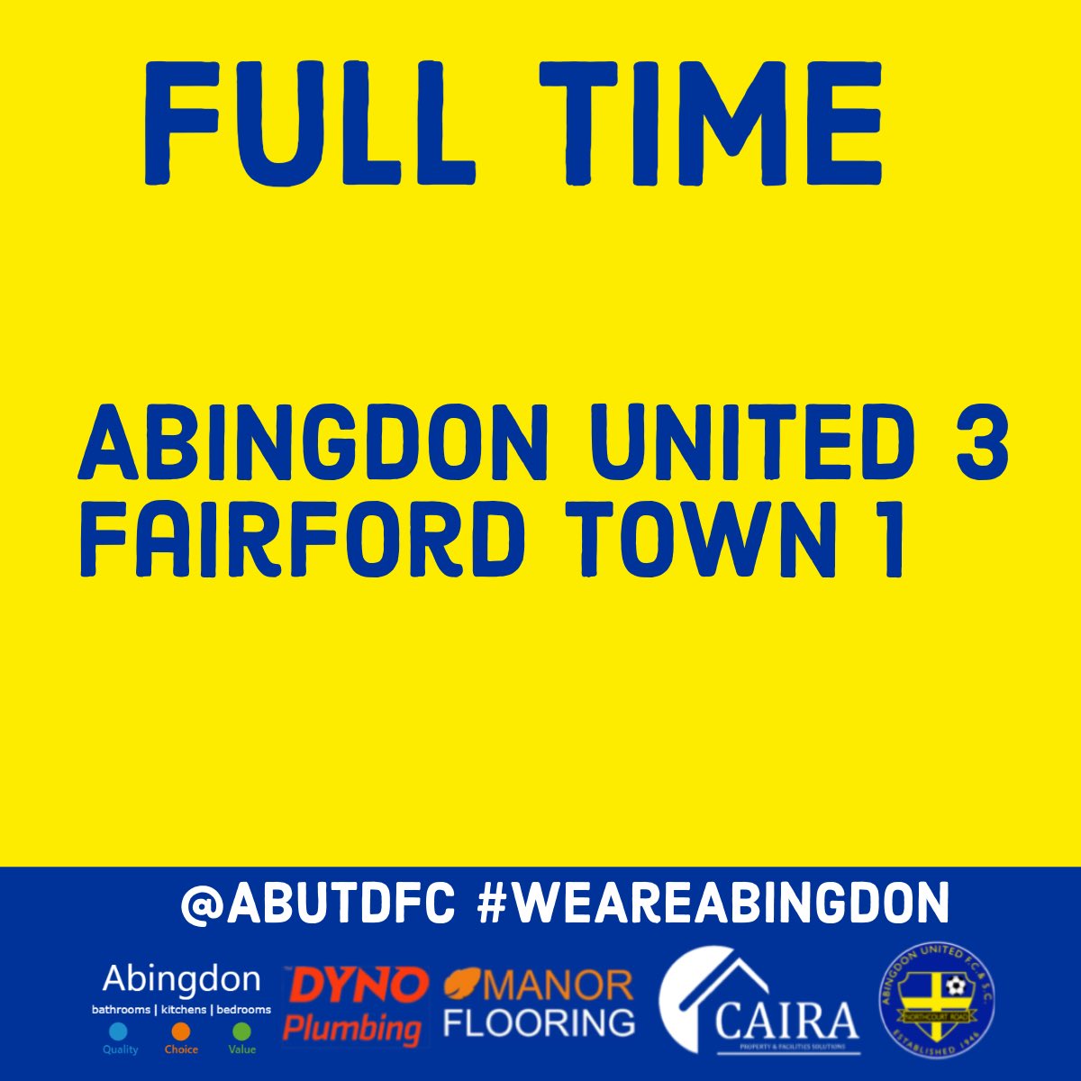 Abutdfc's tweet photo. UNITED THROUGH IN THE CUP! 

A fine win for us tonight in the Floodlit Cup as we knock our Hellenic Premier opponents out &amp; earn another win

Bosh! https://t.co/E1RIVjAMli