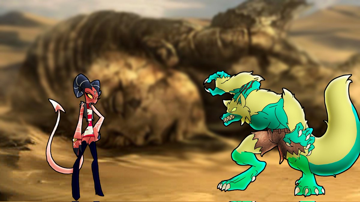 Barbie Wire Vs. Poison Moon!
[Outworld, Jade's Desert]