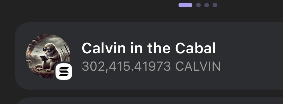 Yall stacking $trump I’m stacking $calvin <a href="/cabalcalvin/">Calvin in the Cabal</a> road to 1 million $calvin 😝