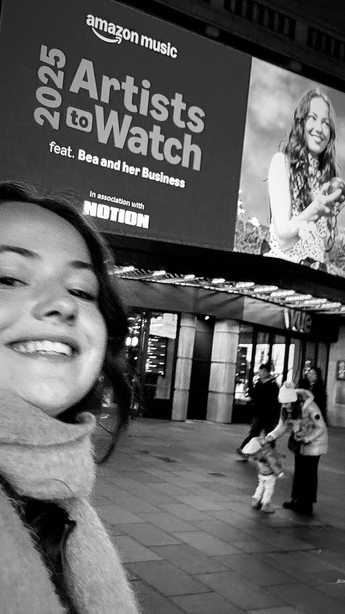 I was on a billboard yesterday 😻😻😻😻😻 wbu? <a href="/amazonmusic/">Amazon Music</a>