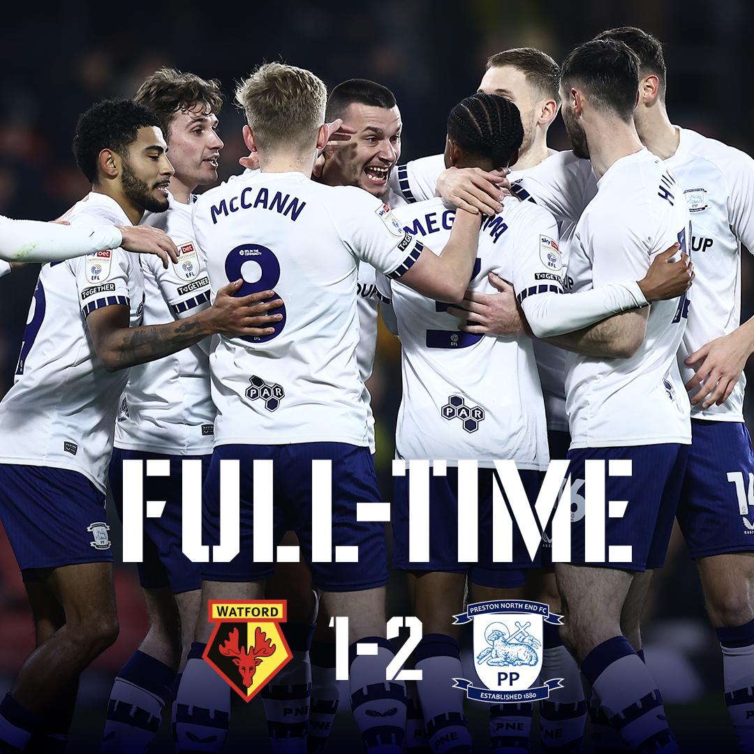 Midweek magic in Watford. GET IN!! ✨✊

#pnefc