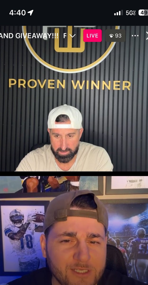 shaneblue_'s tweet photo. Something ain’t adding up. Not even 100 viewers live but they have over 120k followers 😂 

They really tryna be like @kingcapsports_ and go live breaking down games. Remember he sets the trends that other cappers follow.

Immation is the best form of flattery 
#GetMoney https://t.co/Tui9jIUebv