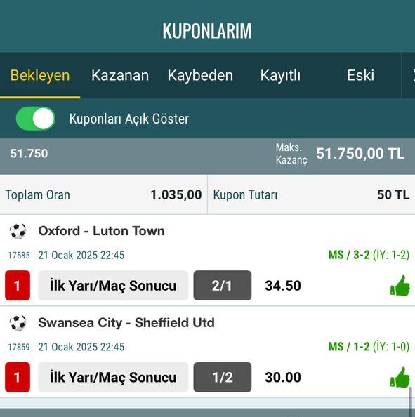iddaakosesitv's tweet photo. Tam 1.035 orandan siz değerli takipçilerime kazandırmanın gururunu yaşıyorum🙏🙏❤️

Sonunda başardık. İkili iy/ms wooon wooon wooon wooooon✅✅✅

Bunun hatrına 1.000 beğeni bekliyorum sizden. Alanlar yorum yapabilir🙏

Beğeni tamamlanırsa haftasonu yine ikili deneriz❤️ https://t.co/rmr4YIQ86u