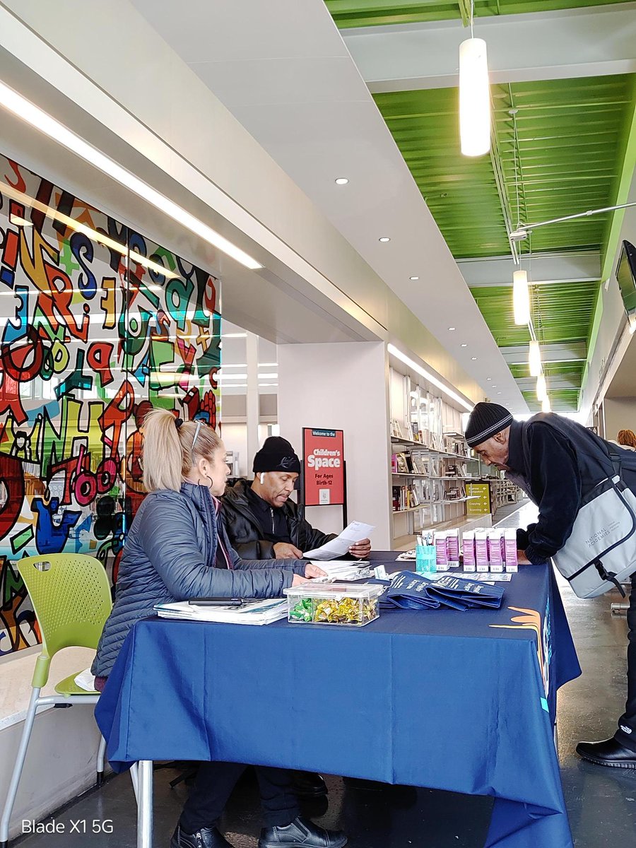 HBIDC's tweet photo. Our team has been active at Anacostia Neighborhood Library, providing health education and engaging attendees with the COVID-19 survey to better understand community needs. Thanks to all who visited! 
Support our mission: 🔗https://t.co/prZH4AIc4h 
#HBIimpact https://t.co/C3WS4JZa0I