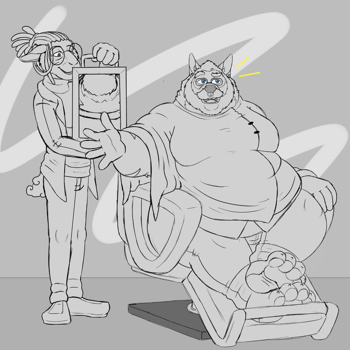 Mika, gnoll admirer (comms open) tweet media