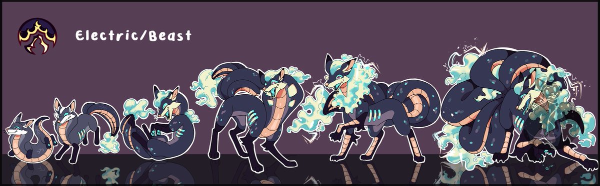 Shift_Ascend's tweet photo. Our Electric Beast took references from Mythology! Some great choices made here! 

#Chimeros #indiegame #IndieGameDev #gamedev #conceptart https://t.co/2GyDZxL15T