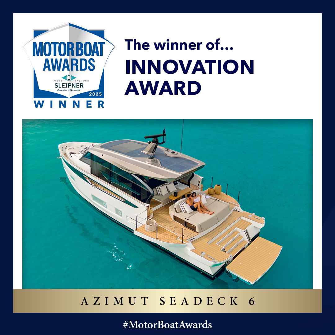 Motor Boat & Yachting magazine (@mbymagazine) on Twitter photo The winner of the Innovation Award, sponsored by Sleipner, is the Azimut Seadeck 6!
<a href="/Azimut_Yachts/">Azimut Yachts</a>
#MotorBoatAwards #Azimut #motorboating The winner of the Innovation Award, sponsored by Sleipner, is the Azimut Seadeck 6!
<a href="/Azimut_Yachts/">Azimut Yachts</a>
#MotorBoatAwards #Azimut #motorboating