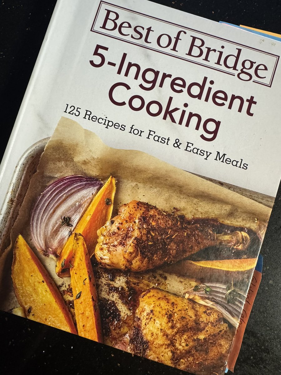 Emily Richards (@eriscooking) on Twitter photo This <a href="/thebestofbridge/">Best of Bridge</a> 5 Ingredient Cookbook turns 5 this year and it’s time to get cooking with it again, in case it’s just sitting on your bookshelf. Join me tomorrow morning <a href="/morninglive/">Morning Live</a> as we prepare 5 ingredient meals and dessert for your gang. #5ingredientcooking This <a href="/thebestofbridge/">Best of Bridge</a> 5 Ingredient Cookbook turns 5 this year and it’s time to get cooking with it again, in case it’s just sitting on your bookshelf. Join me tomorrow morning <a href="/morninglive/">Morning Live</a> as we prepare 5 ingredient meals and dessert for your gang. #5ingredientcooking
