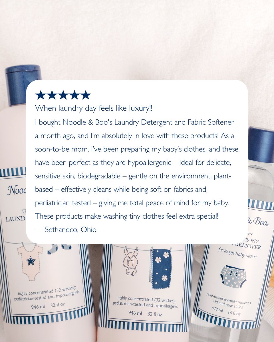 noodleandboo's tweet image. Make laundry day your favorite day of the week with Noodle &amp;amp; Boo's Ultra-Safe Laundry Detergent &amp;amp; Ultra-Soft Fabric Conditioner. 

#noodleandboo #babylaundry #laundrydetergent #babycare #parentingjourney #newmomlife #parenting #firsttimemom #babyregistryinspo #babytobe